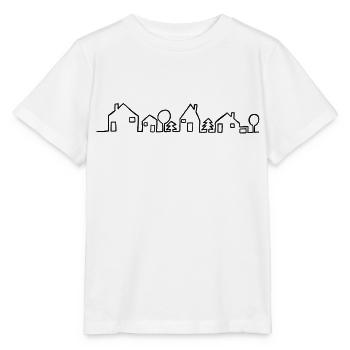 Maison - T-shirt bio MINI CREATOR Stanley/Stella Enfant - blanc - Devant - Maike (125cm)