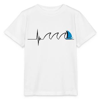 Sailing Pulse - Stanley/Stella Kinder T-Shirt MINI CREATOR  - Weiß - Vorne - Maike (125cm)