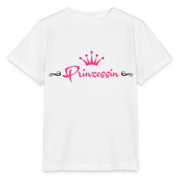 Prinzessin - German (Princess) - T-shirt bio MINI CREATOR Stanley/Stella Enfant - blanc - Devant - Maike (125cm)