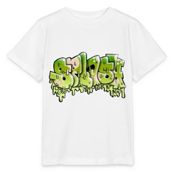 Graffiti Splash - T-shirt bio MINI CREATOR Stanley/Stella Enfant - blanc - Devant - Maike (125cm)
