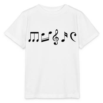 Music Sheet Music - Stanley/Stella MINI CREATOR Kids’ T-Shirt - white - Front - Maike (125cm)