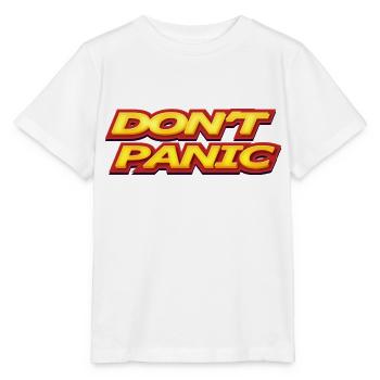 Don't Panic - Stanley/Stella MINI CREATOR Kids’ T-Shirt - white - Front - Maike (125cm)