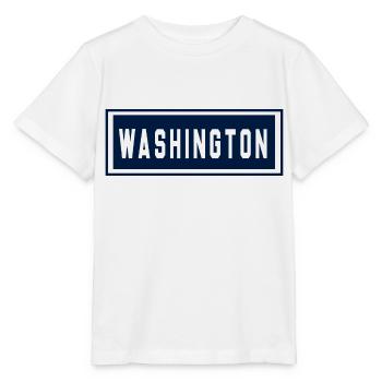 Washington - Stanley/Stella Kinder T-Shirt MINI CREATOR  - Weiß - Vorne - Maike (125cm)