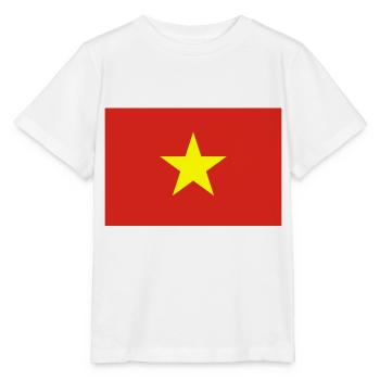 Vietnam - T-shirt bio MINI CREATOR Stanley/Stella Enfant - blanc - Devant - Maike (125cm)