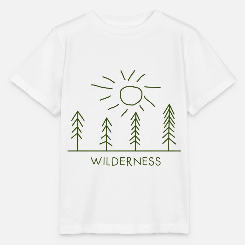 Désert - T-shirt bio MINI CREATOR Stanley/Stella Enfant - blanc