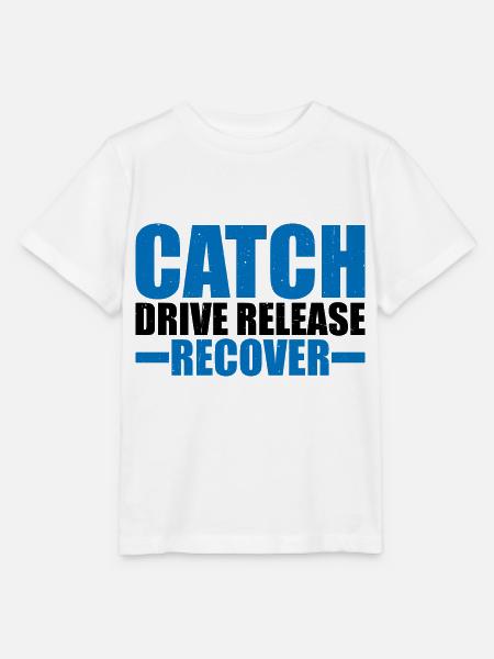 Catch Drive Release Recover 9 - Stanley/Stella Kinder T-Shirt MINI CREATOR  - Weiß