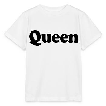 QUEEN - Stanley/Stella MINI CREATOR Kids’ T-Shirt - white - Front - Maike (125cm)