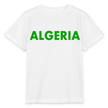 Algerien - Stanley/Stella Kinder T-Shirt MINI CREATOR  - Weiß - Vorne - Maike (125cm)
