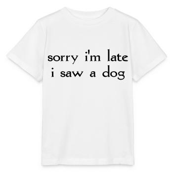 Chien de chien - T-shirt bio MINI CREATOR Stanley/Stella Enfant - blanc - Devant - Maike (125cm)