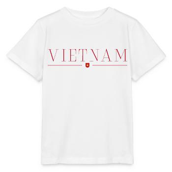 J’adore le Vietnam - T-shirt bio MINI CREATOR Stanley/Stella Enfant - blanc - Devant - Maike (125cm)
