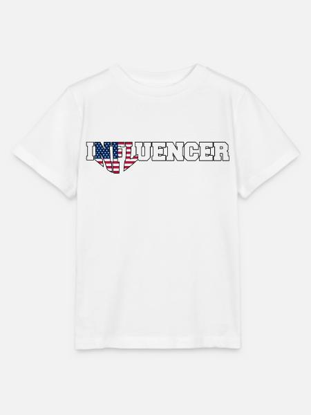 INFLUENCER - Stanley/Stella Kinder T-Shirt MINI CREATOR  - Weiß