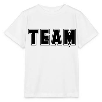 team - Stanley/Stella Kinder T-Shirt MINI CREATOR  - Weiß - Vorne - Maike (125cm)