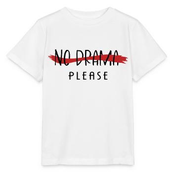 Pas de drame s’il vous plaît - T-shirt bio MINI CREATOR Stanley/Stella Enfant - blanc - Devant - Maike (125cm)