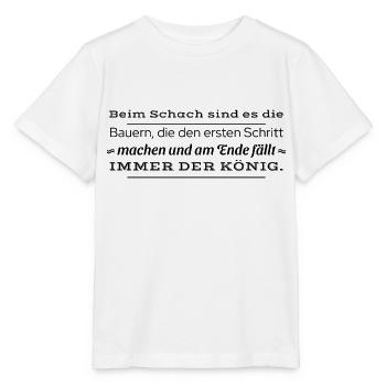 Farmer Farmer Sayings - Stanley/Stella MINI CREATOR Kids’ T-Shirt - white - Front - Maike (125cm)
