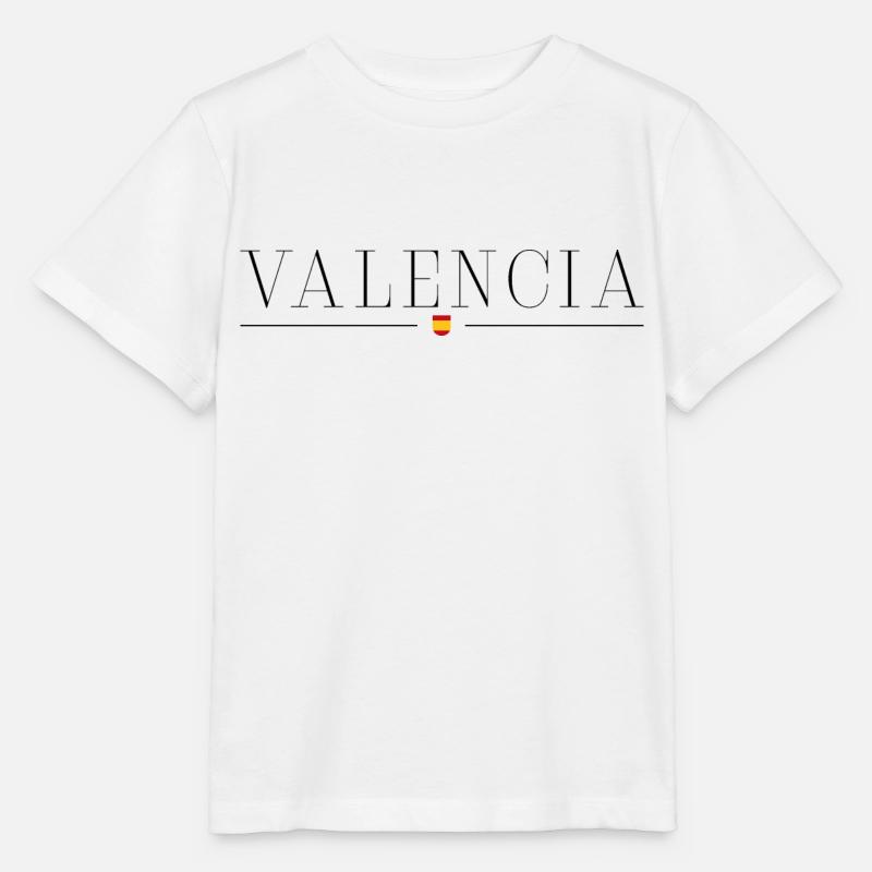 Valencia Stil T-Shirt - Stanley/Stella Kinder T-Shirt MINI CREATOR  - Weiß