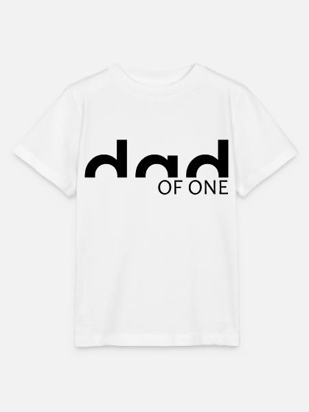 PAPA - Vater von einem - Stanley/Stella Kinder T-Shirt MINI CREATOR - Weiß