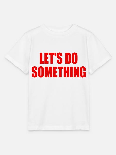 let's do something - Stanley/Stella Kinder T-Shirt MINI CREATOR - Weiß
