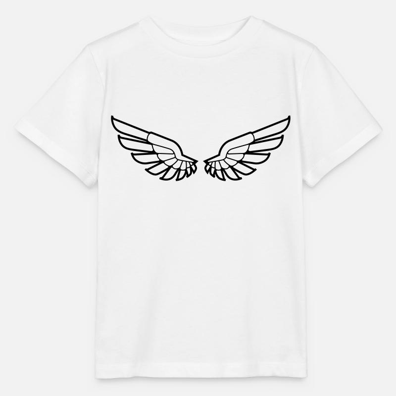 ailes - T-shirt bio MINI CREATOR Stanley/Stella Enfant - blanc