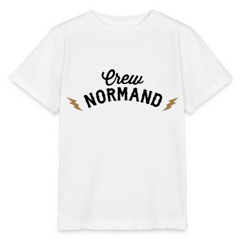 United Normandy - T-shirt bio MINI CREATOR Stanley/Stella Enfant - blanc - Devant - Maike (125cm)