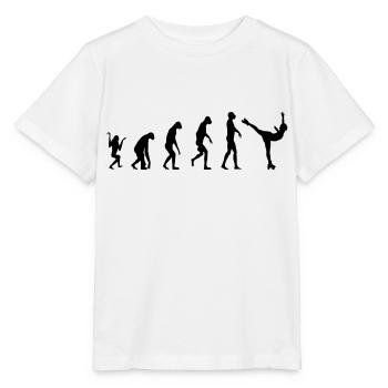 Rollkunstlauf Evolution - Stanley/Stella Kinder T-Shirt MINI CREATOR  - Weiß - Vorne - Maike (125cm)