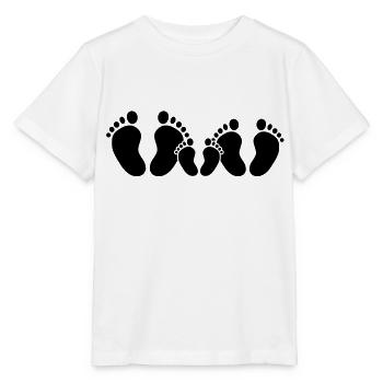 family feet - Stanley/Stella MINI CREATOR Kids’ T-Shirt - white - Front - Maike (125cm)