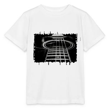Acoustic guitar - Stanley/Stella MINI CREATOR Kids’ T-Shirt - white - Front - Maike (125cm)