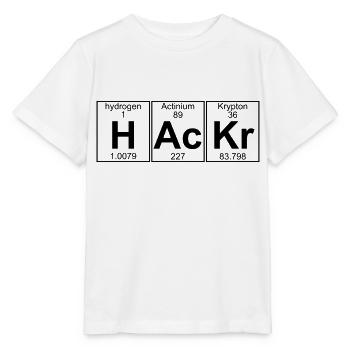 H-Ac-Kr (hackr) - Full - Stanley/Stella Kinder T-Shirt MINI CREATOR  - Weiß - Vorne - Maike (125cm)