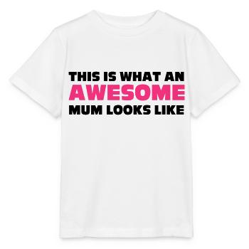 Mum - Stanley/Stella MINI CREATOR Kids’ T-Shirt - white - Front - Maike (125cm)