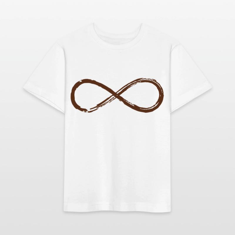 Lemniscate, Symbol Infinity, Mathematics, Loop T-shirt bio MINI CREATOR Stanley/Stella Enfant