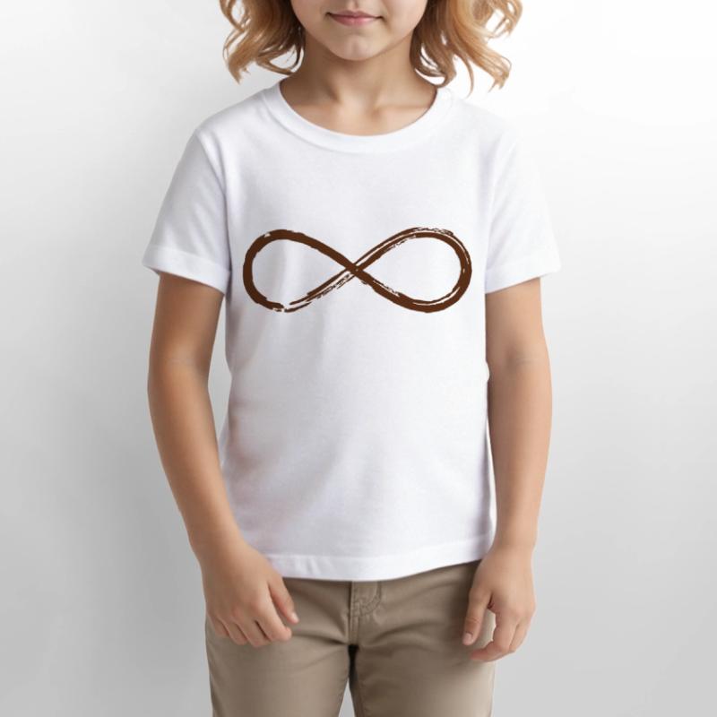 Lemniscate, Symbol Infinity, Mathematics, Loop T-shirt bio MINI CREATOR Stanley/Stella Enfant