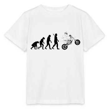 Supermoto - Stanley/Stella Kinder T-Shirt MINI CREATOR  - Weiß - Vorne - Maike (125cm)