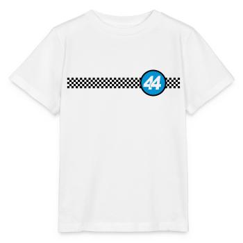 RACING 44 - T-shirt bio MINI CREATOR Stanley/Stella Enfant - blanc - Devant - Maike (125cm)