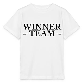Gewinner Team - Stanley/Stella Kinder T-Shirt MINI CREATOR  - Weiß - Vorne - Maike (125cm)