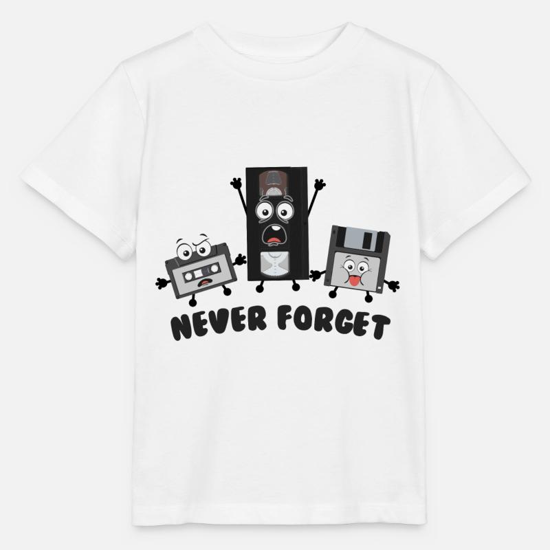 Never forget - never forgotten - Stanley/Stella MINI CREATOR Kids’ T-Shirt - white