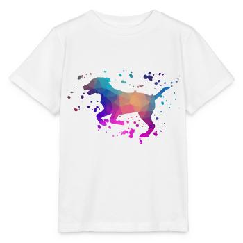 Couleur d'animal familier de chien de chien - T-shirt bio MINI CREATOR Stanley/Stella Enfant - blanc - Devant - Maike (125cm)