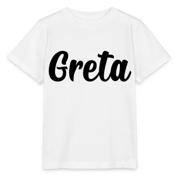 Greta - Stanley/Stella Kinder T-Shirt MINI CREATOR  - Weiß - Vorne - Maike (125cm)