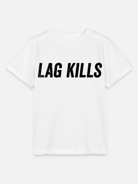Lag kills - Stanley/Stella Kinder T-Shirt MINI CREATOR  - Weiß