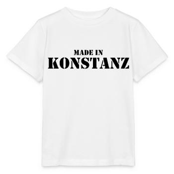 Fabriqué à Constance - Lac de Constance - T-shirt bio MINI CREATOR Stanley/Stella Enfant - blanc - Devant - Maike (125cm)