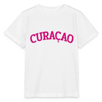 Curacao - Est 1499 - Dutch Caribbean - Karibik - Stanley/Stella Kinder T-Shirt MINI CREATOR  - Weiß - Vorne - Maike (125cm)