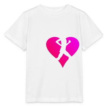 Running Race Running Women Men Fitness - Stanley/Stella MINI CREATOR Kids’ T-Shirt - white - Front - Maike (125cm)