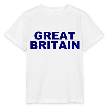 Great Britain - England - Soccer - Fußball - Stanley/Stella Kinder T-Shirt MINI CREATOR  - Weiß - Vorne - Maike (125cm)