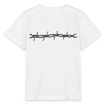 stacheldraht - Stanley/Stella Kinder T-Shirt MINI CREATOR  - Weiß - Vorne - Maike (125cm)