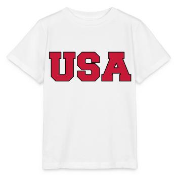 usa - Stanley/Stella MINI CREATOR Kids’ T-Shirt - white - Front - Maike (125cm)