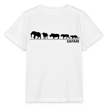 The big five - Stanley/Stella Kinder T-Shirt MINI CREATOR  - Weiß - Vorne - Maike (125cm)