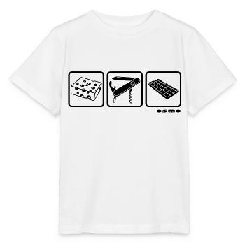 schweizerkaese - Stanley/Stella Kinder T-Shirt MINI CREATOR  - Weiß - Vorne - Maike (125cm)