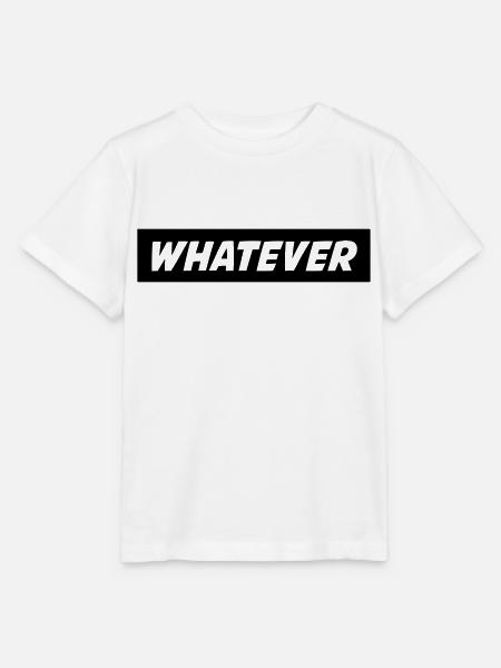 whatever_01 - Stanley/Stella Kinder T-Shirt MINI CREATOR  - Weiß