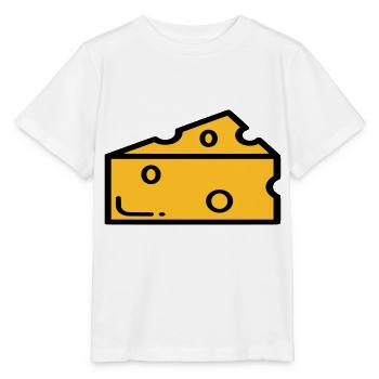 Käse - Stanley/Stella Kinder T-Shirt MINI CREATOR  - Weiß - Vorne - Maike (125cm)
