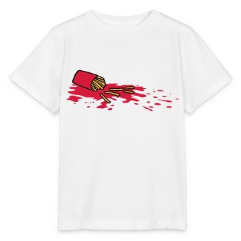 Tatort Français frites - T-shirt bio MINI CREATOR Stanley/Stella Enfant - blanc - Devant - Maike (125cm)