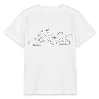 Motoneige motoneige - T-shirt bio MINI CREATOR Stanley/Stella Enfant - blanc - Devant - Maike (125cm)