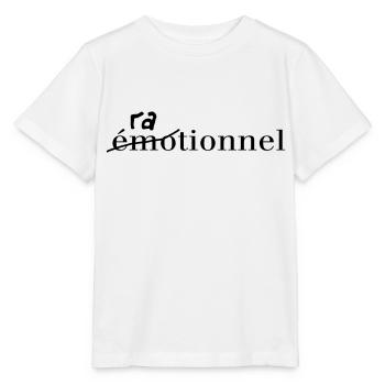 Emmotionnel - T-shirt bio MINI CREATOR Stanley/Stella Enfant - blanc - Devant - Maike (125cm)